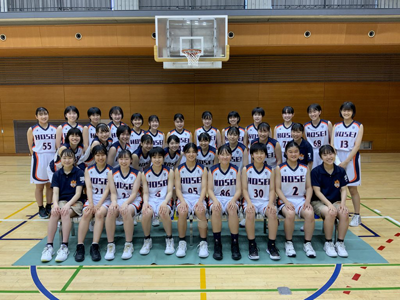高校女子バスケットボール部 新ユニフォーム :: 法政大学第二中・高等学校